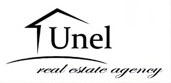 Унел 1 Logo UNEL real estate agency in Sofia, Bulgaria.
