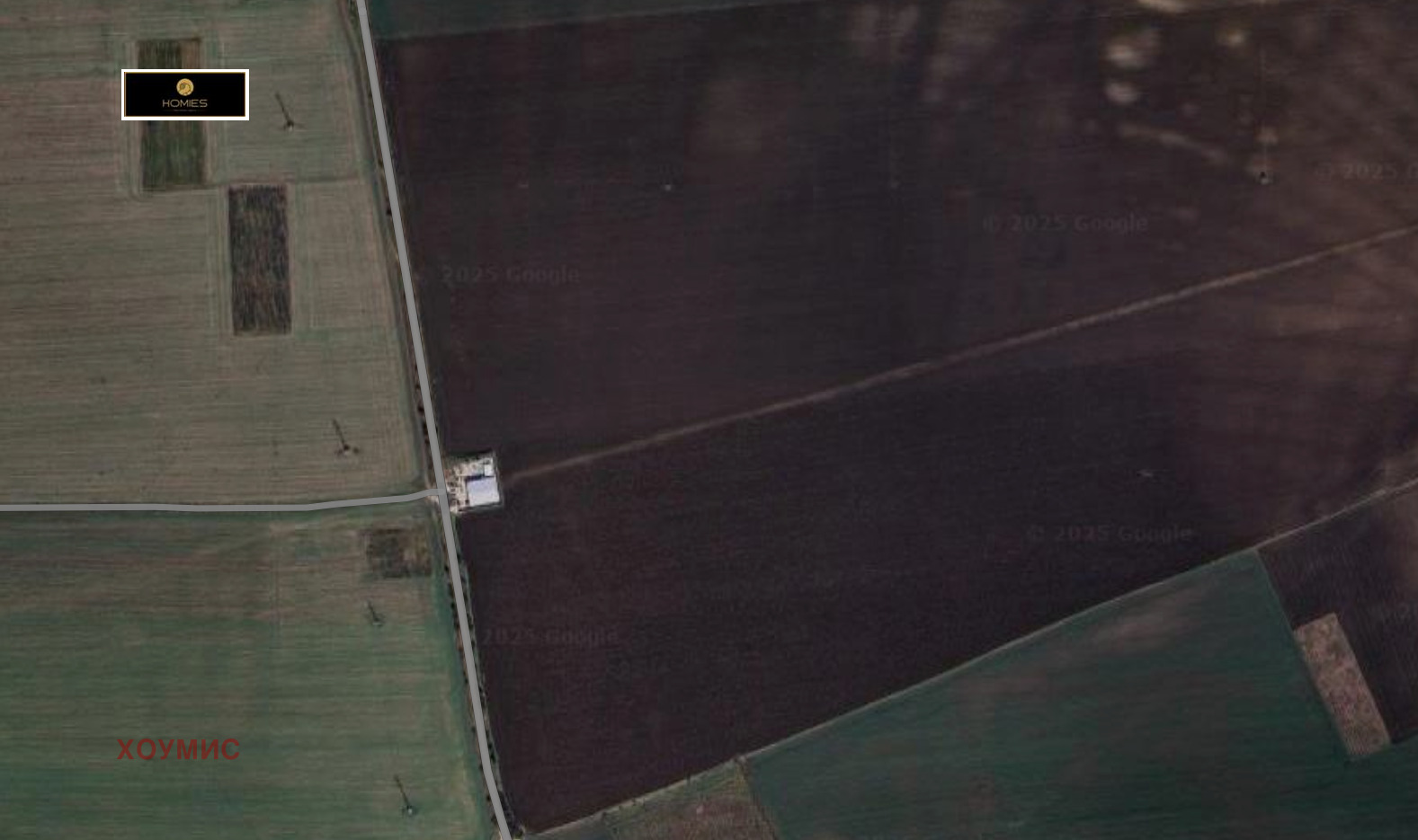 Голямо индустриално земище 48496 кв.м от въздух